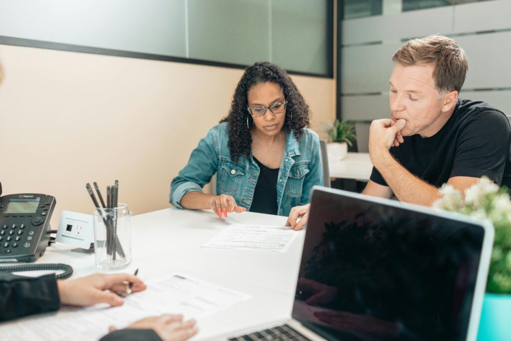 Couple Reviewing Finances 3